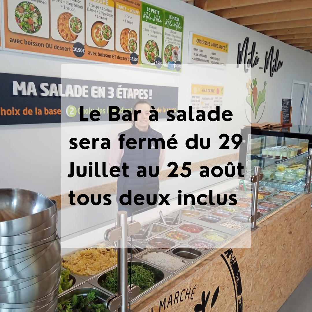 Les vacances du Bar à salade